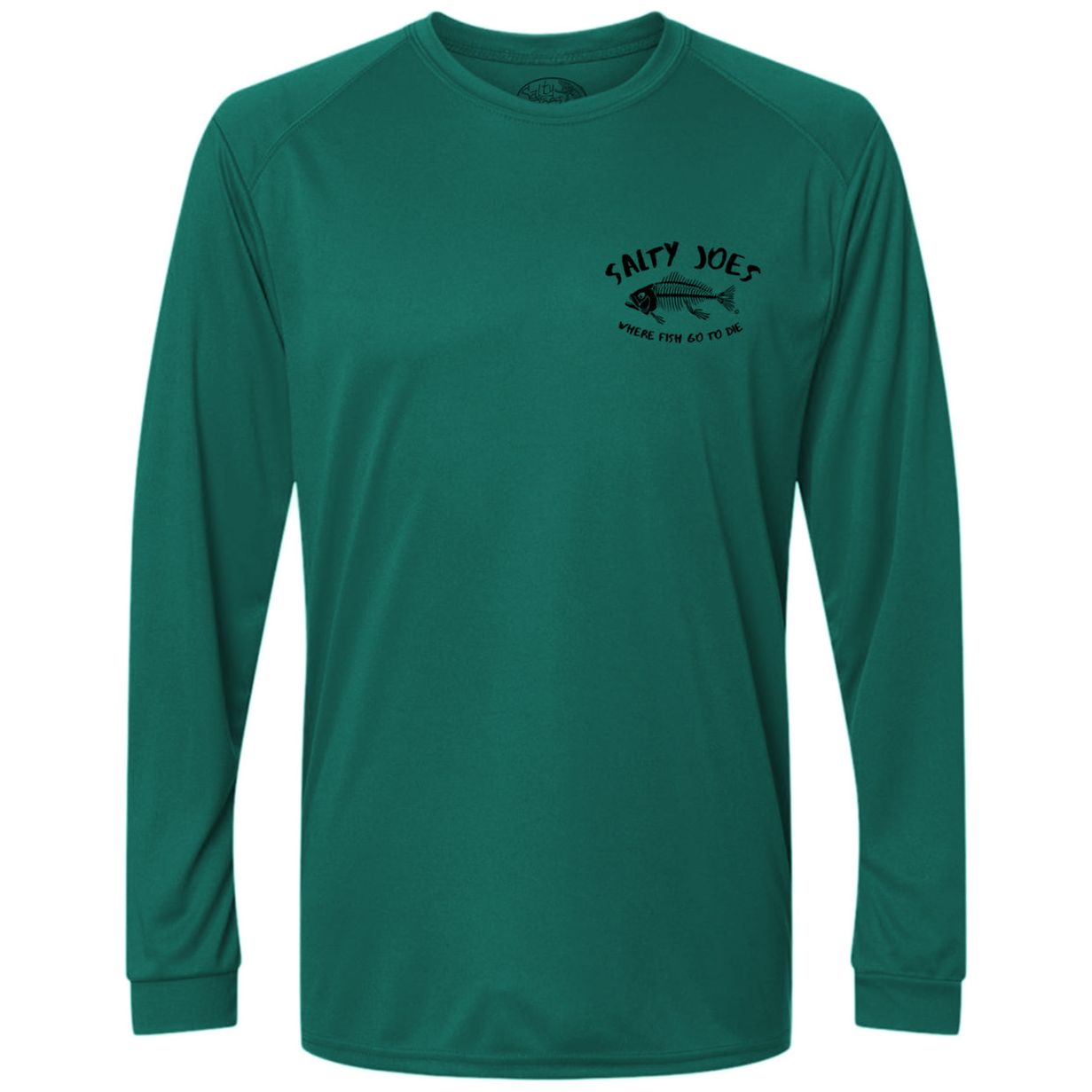 Salty Joe's "Where Fish Go To Die" Long Sleeve Sun Shirt