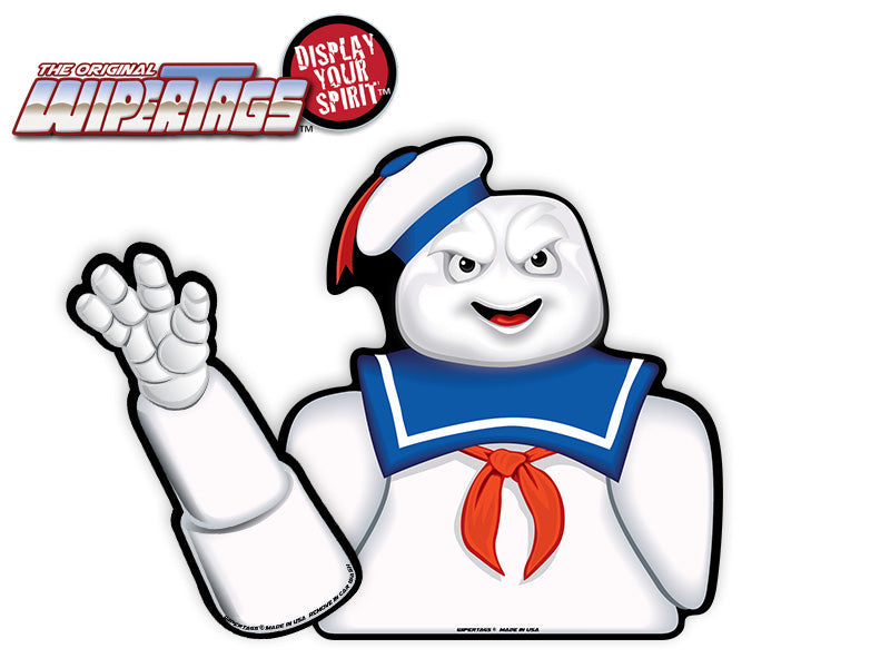 Puff Marshmallow Man WiperTags
