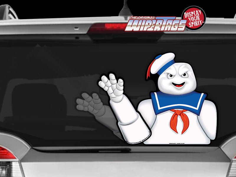 Puff Marshmallow Man WiperTags