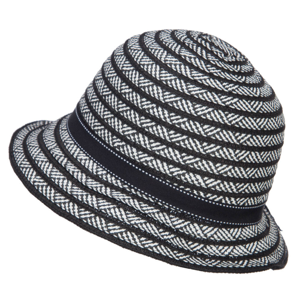 Women's Bow Toyo Braid Cloche