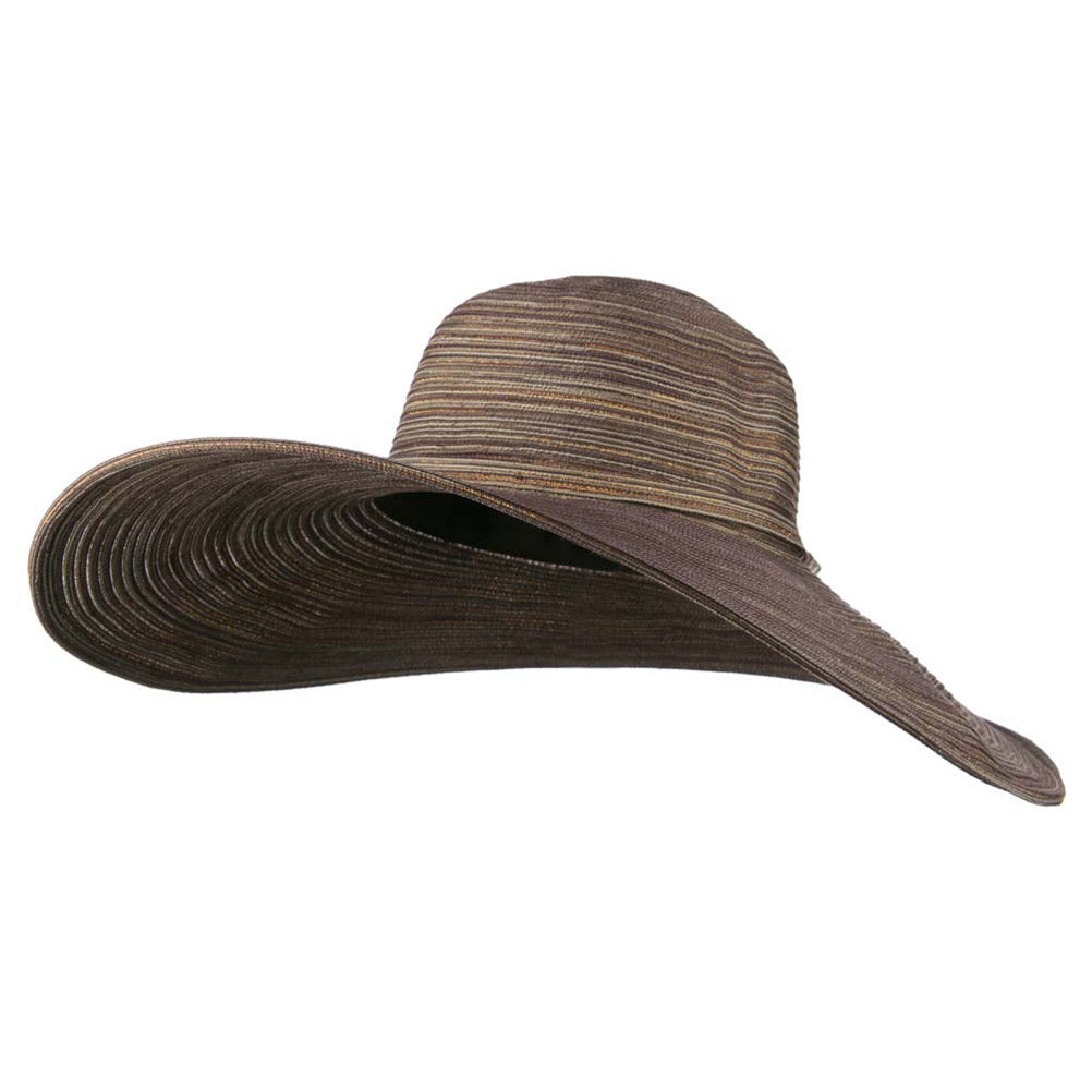 UPF 40+ Metallic Blend Wide Brim Hat