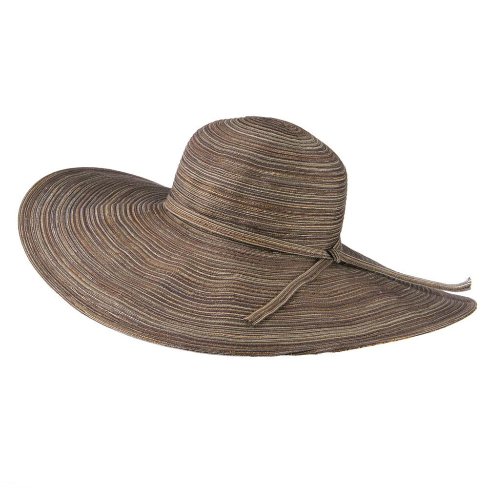 UPF 40+ Metallic Blend Wide Brim Hat