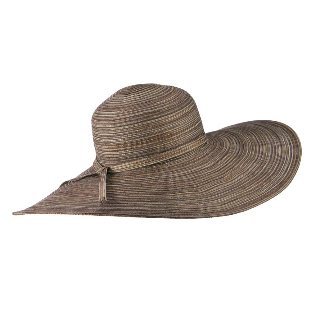 UPF 40+ Metallic Blend Wide Brim Hat