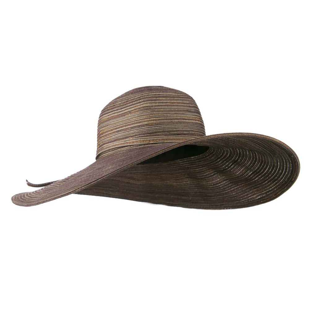 UPF 40+ Metallic Blend Wide Brim Hat