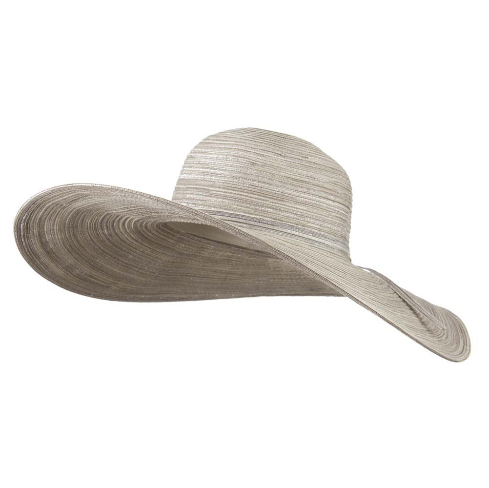 UPF 40+ Metallic Blend Wide Brim Hat