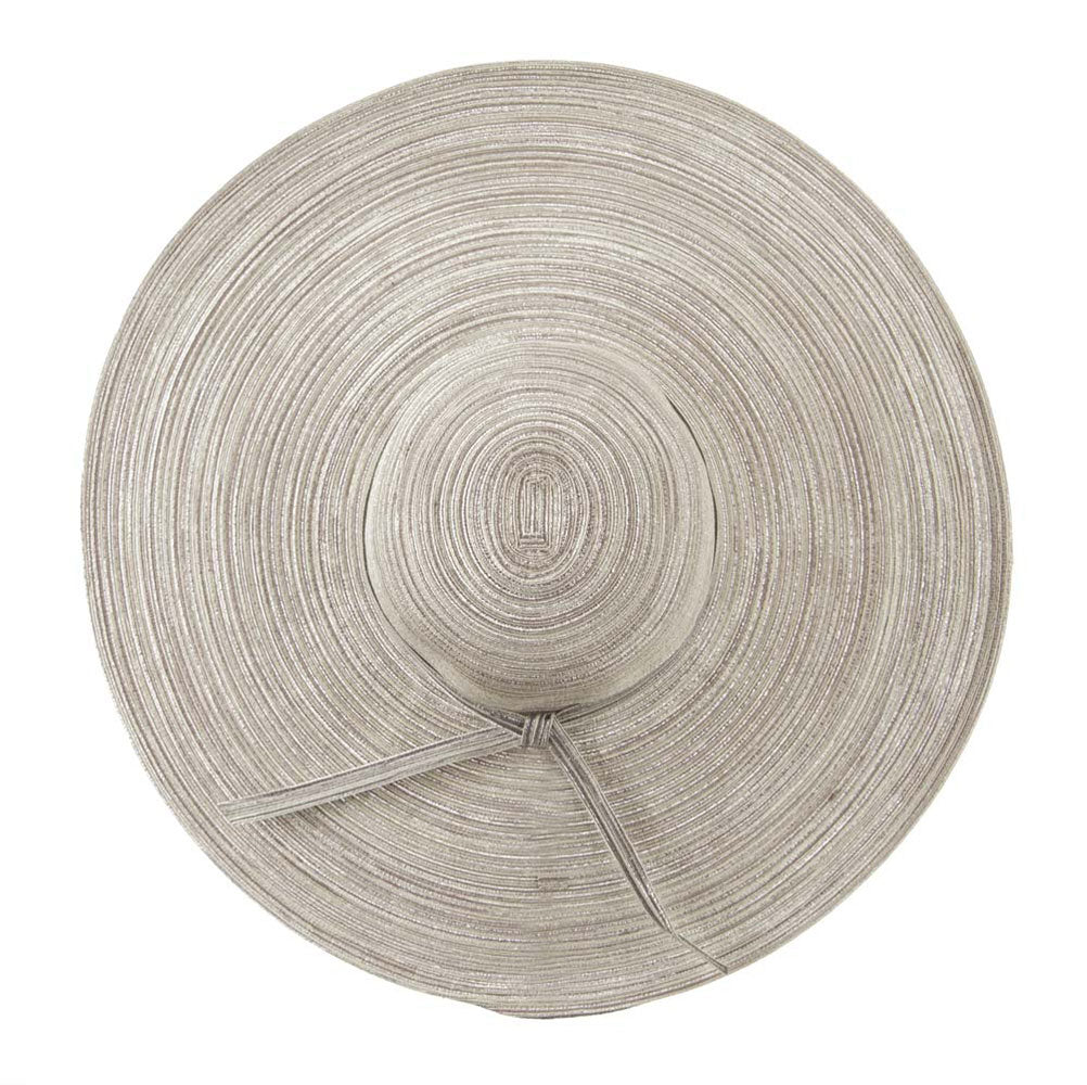 UPF 40+ Metallic Blend Wide Brim Hat