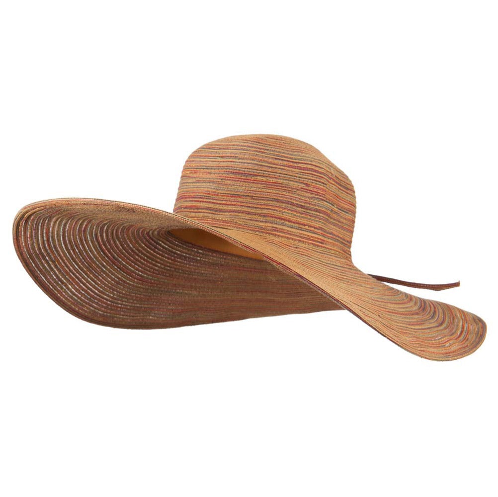 UPF 40+ Metallic Blend Wide Brim Hat