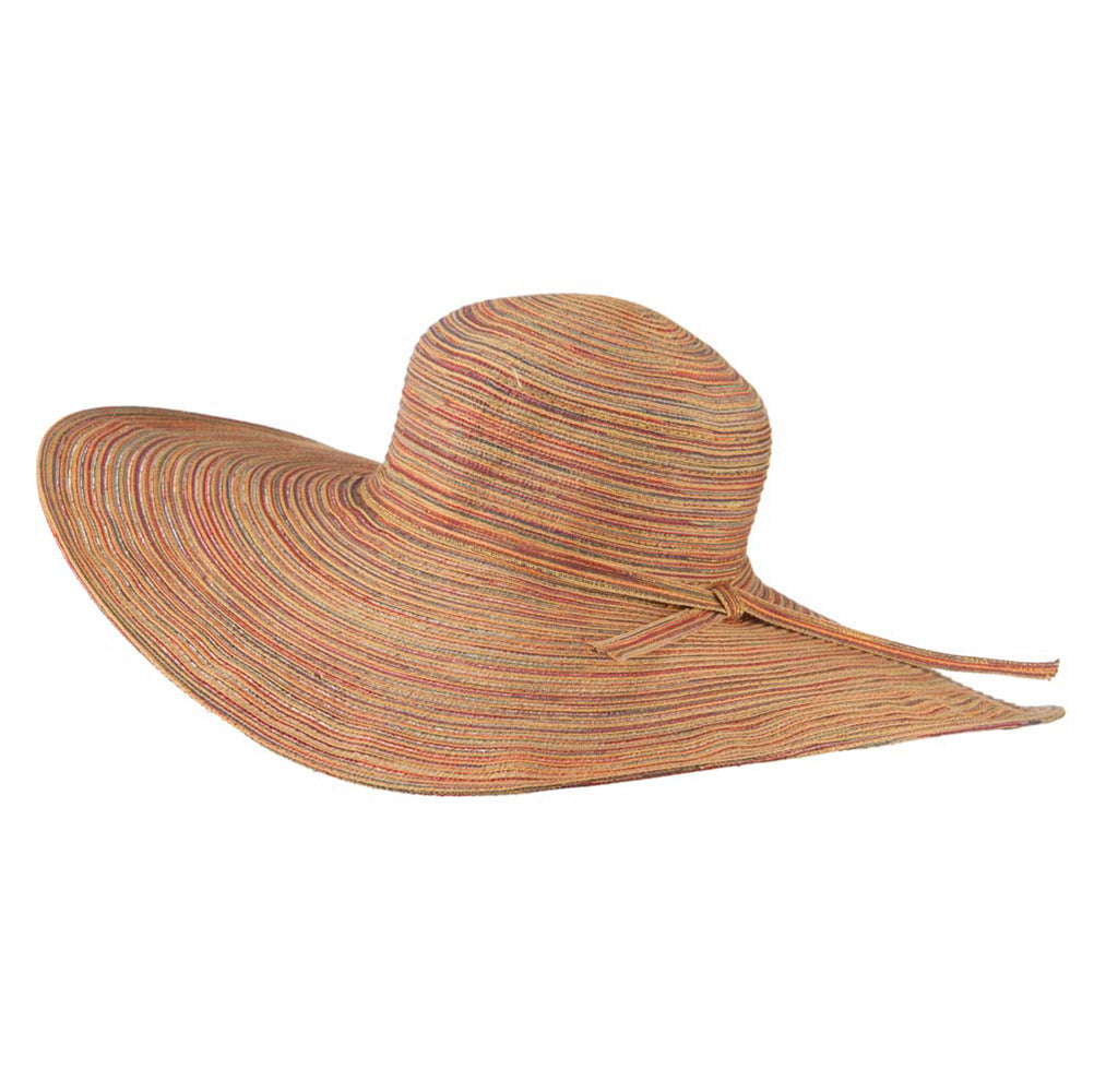 UPF 40+ Metallic Blend Wide Brim Hat