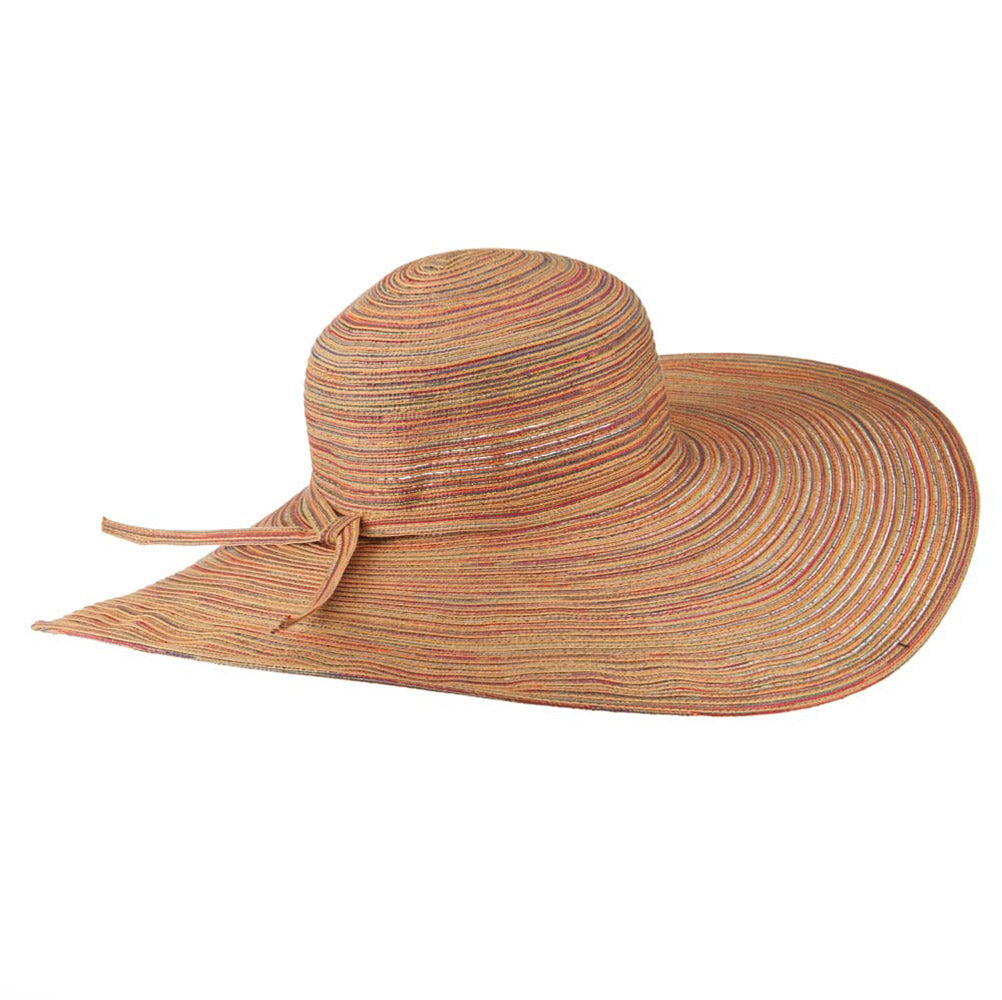 UPF 40+ Metallic Blend Wide Brim Hat