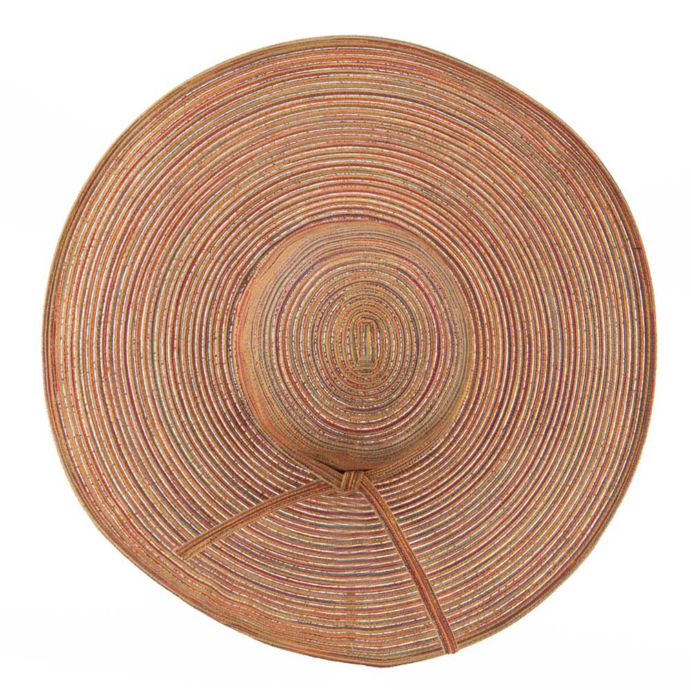 UPF 40+ Metallic Blend Wide Brim Hat