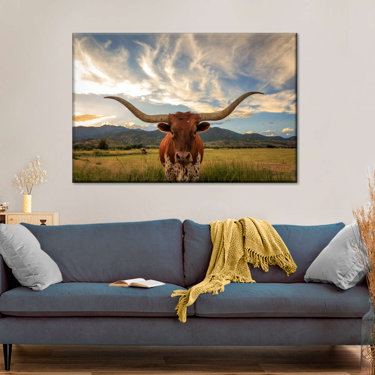 Mighty Longhorn Wall Art