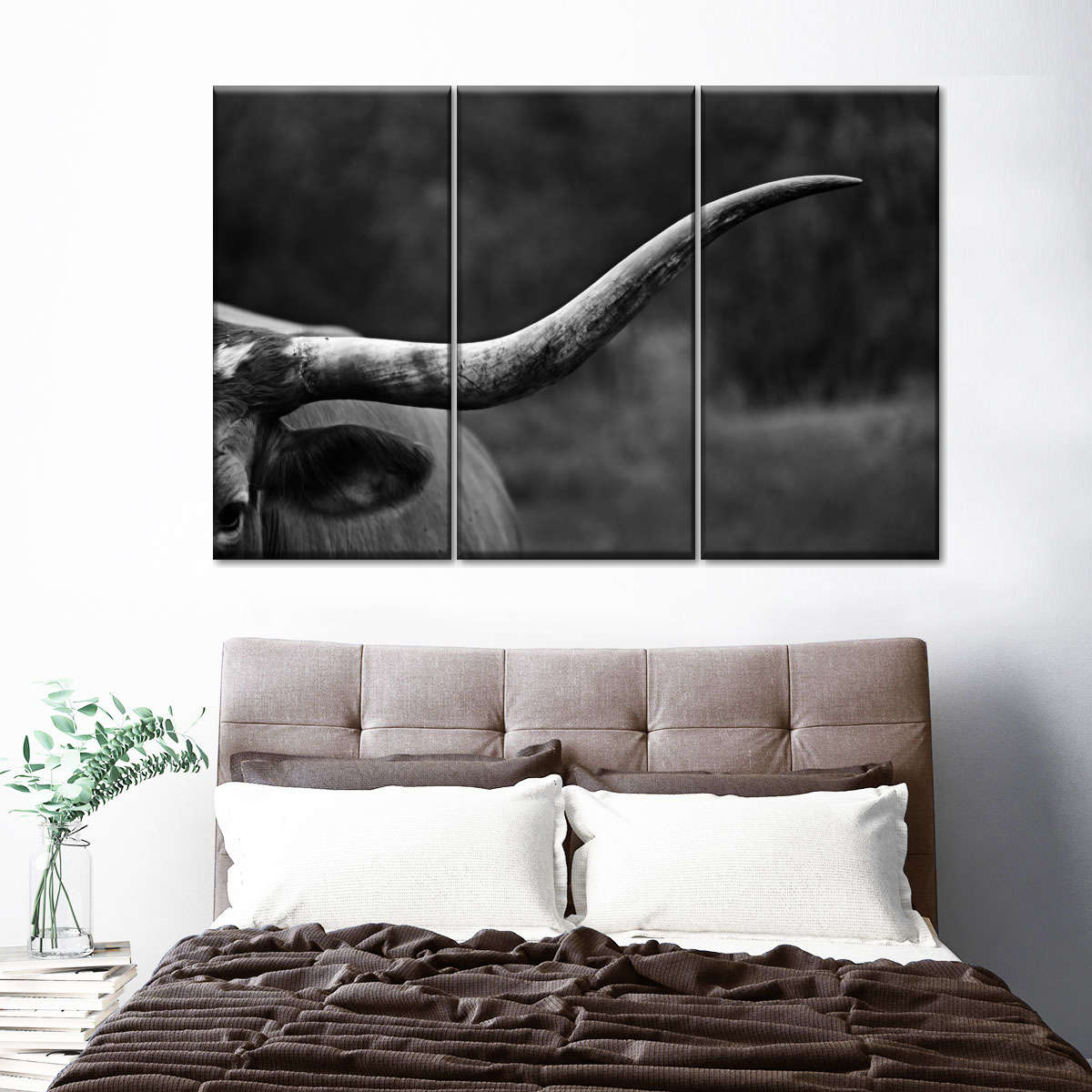 Texas Longhorn Cattle Wall Art