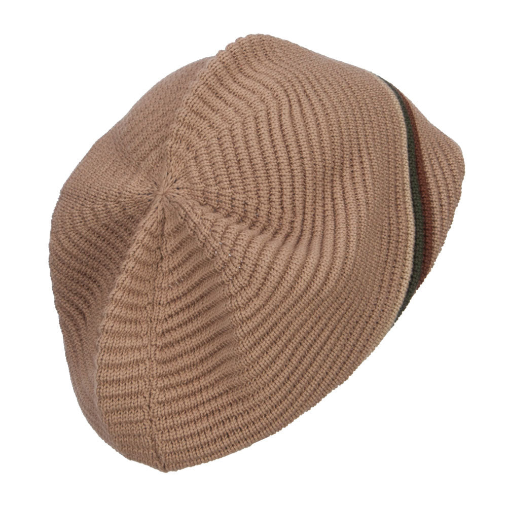 Big Size Medium Crown New Rasta Beanie Hat