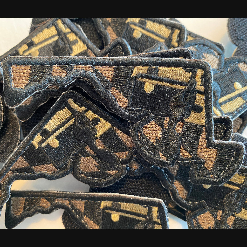 Die-Cut Maryland Flag Patch
