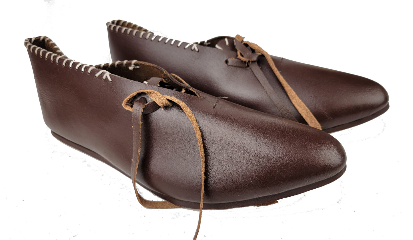 Medieval Peasant Shoes for Renaissance Fairs and Costumes