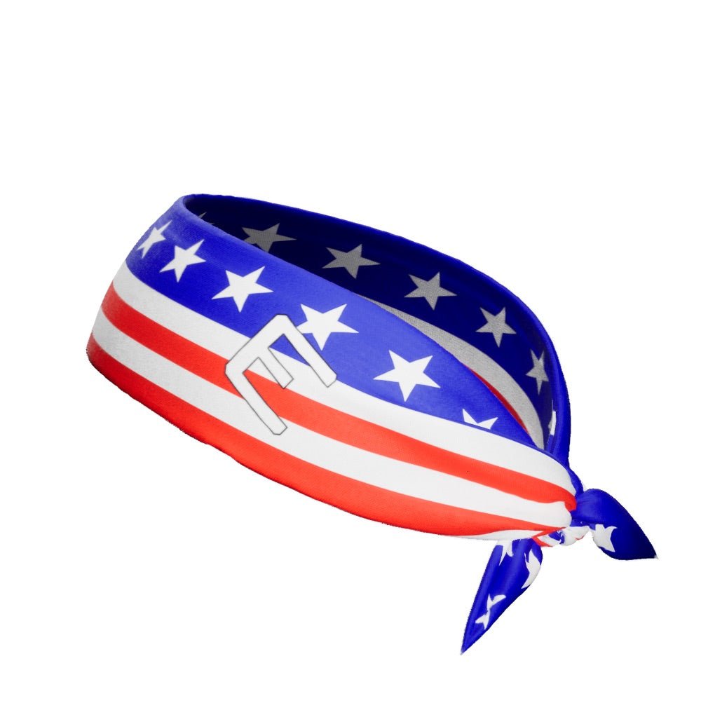 Stars & Stripes Tie Headband