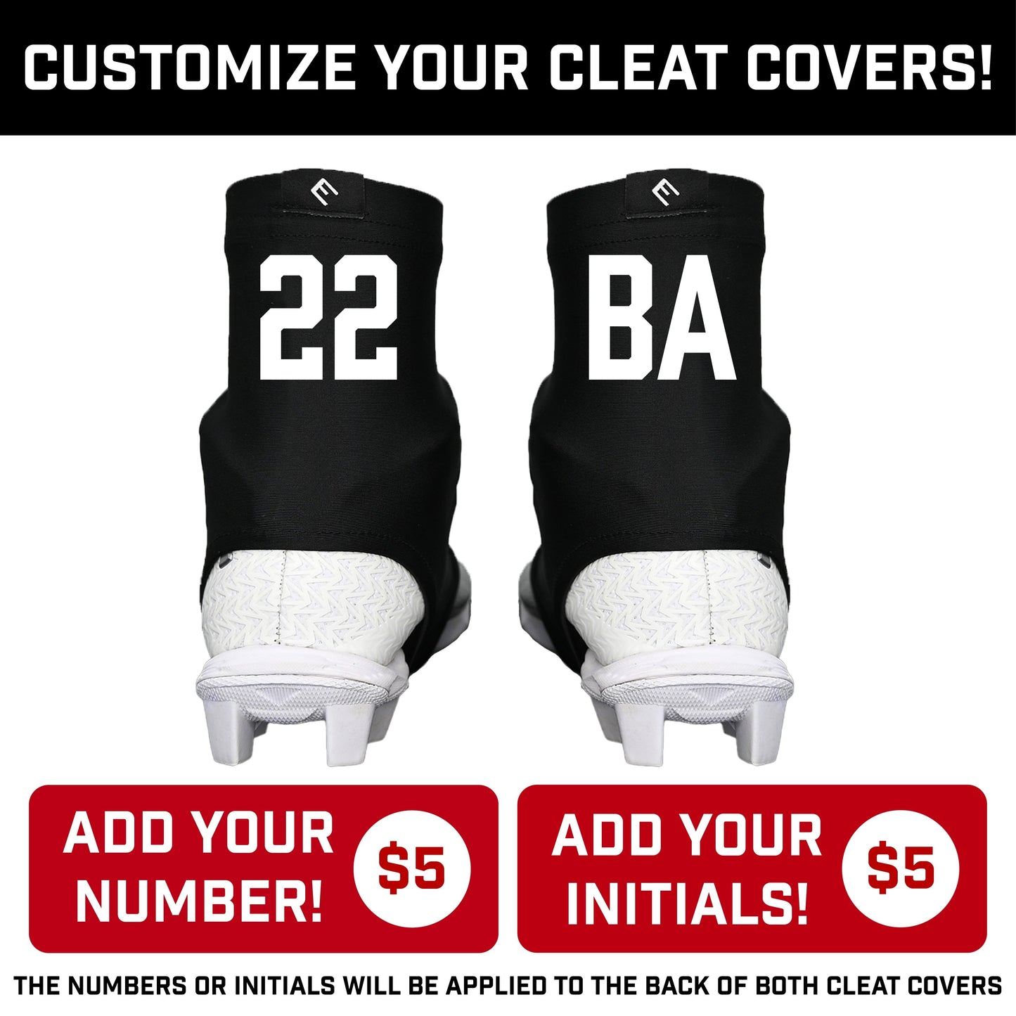 Teal Ice Cream Cleat Covers (Spats)