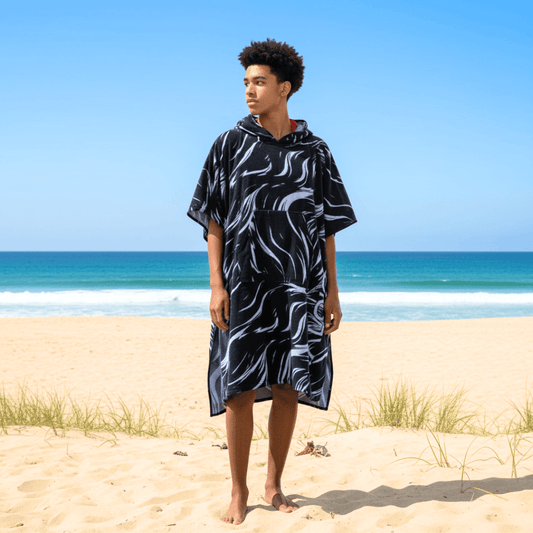 Mehana Changing Poncho – Quick-Dry Surf Poncho & Hooded Towel for Beach & Water Adventures