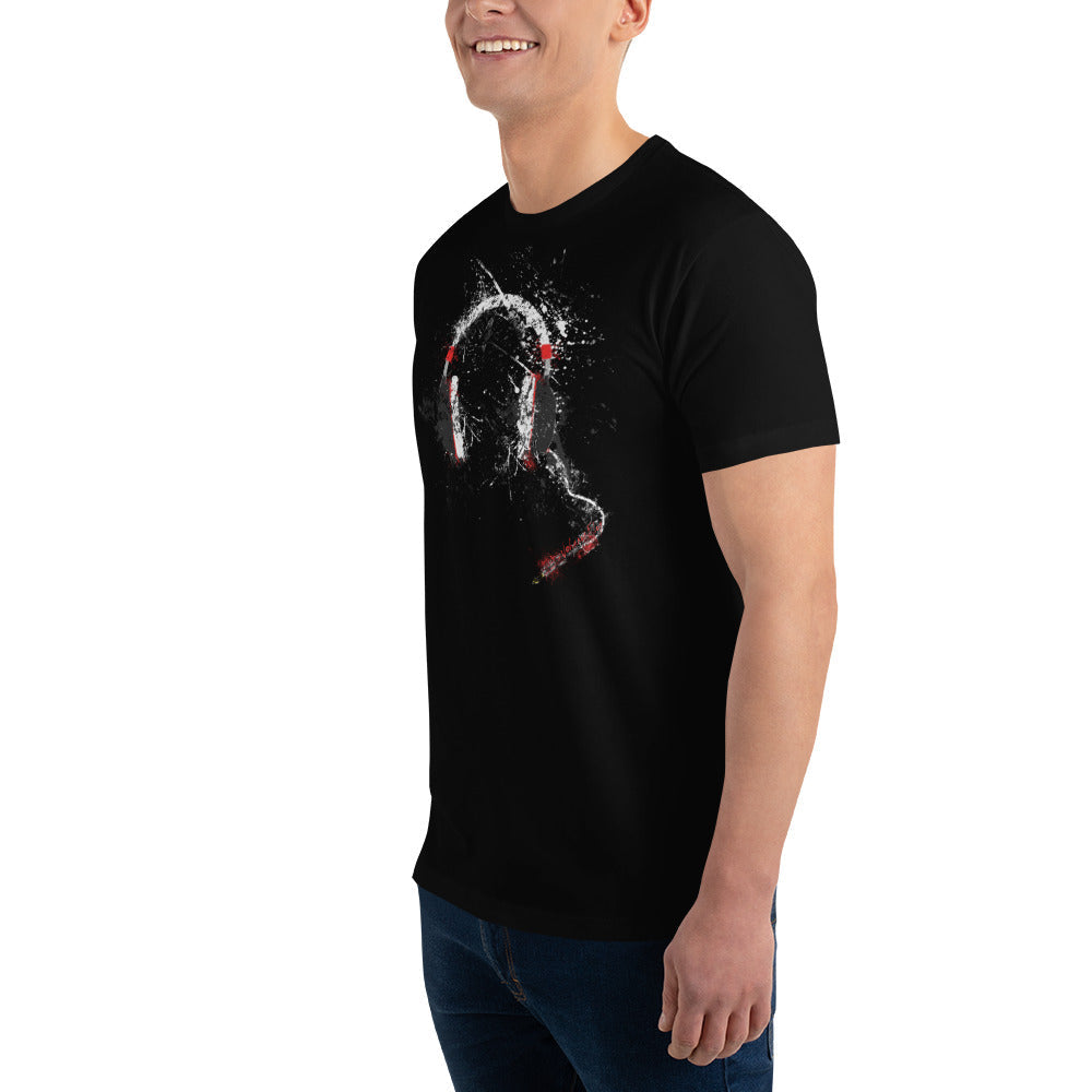Headphone Splatter T-shirt