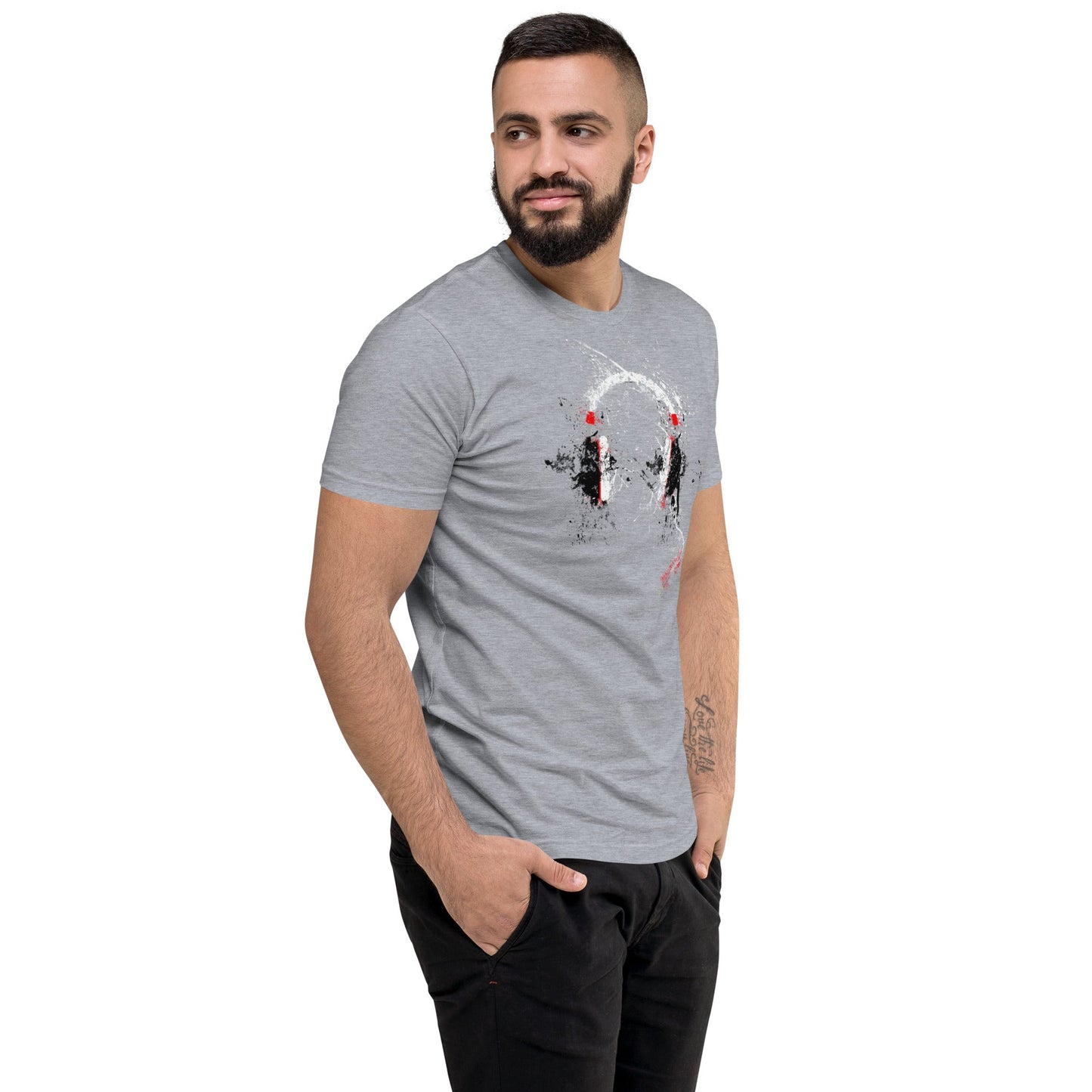 Headphone Splatter T-shirt