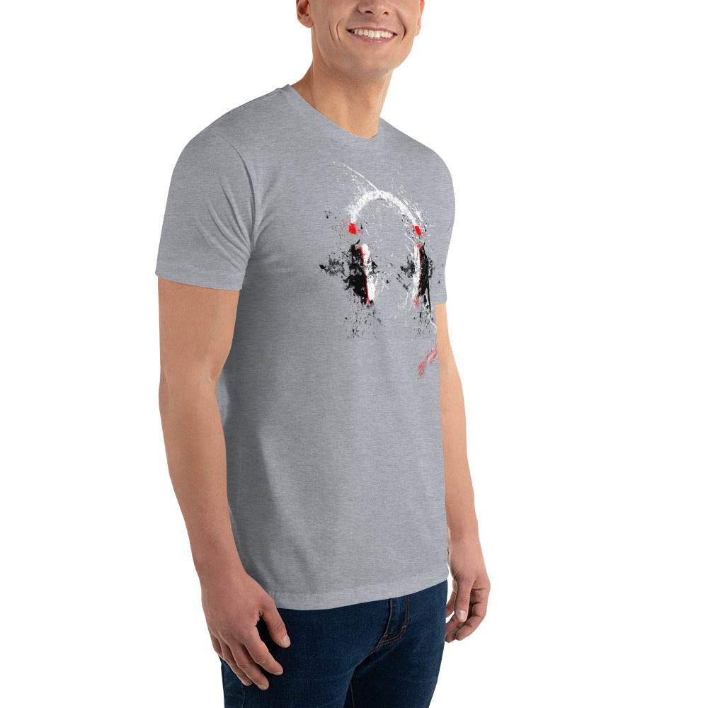 Headphone Splatter T-shirt