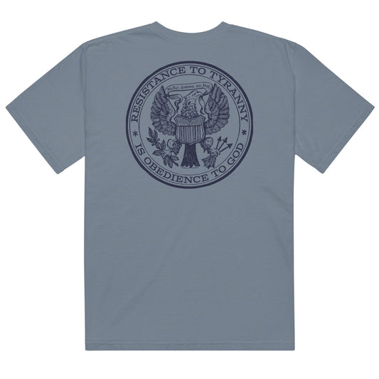 Resistance to Tyranny is Obedience to God Heavyweight T-shirt