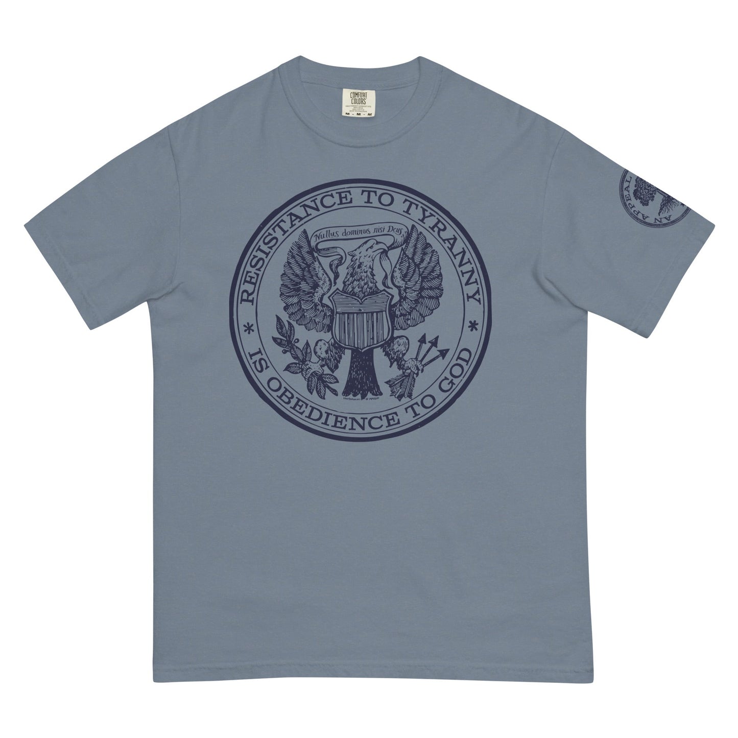 Resistance to Liberty Is Obedience To God Men’s Heavy Graphic Tee