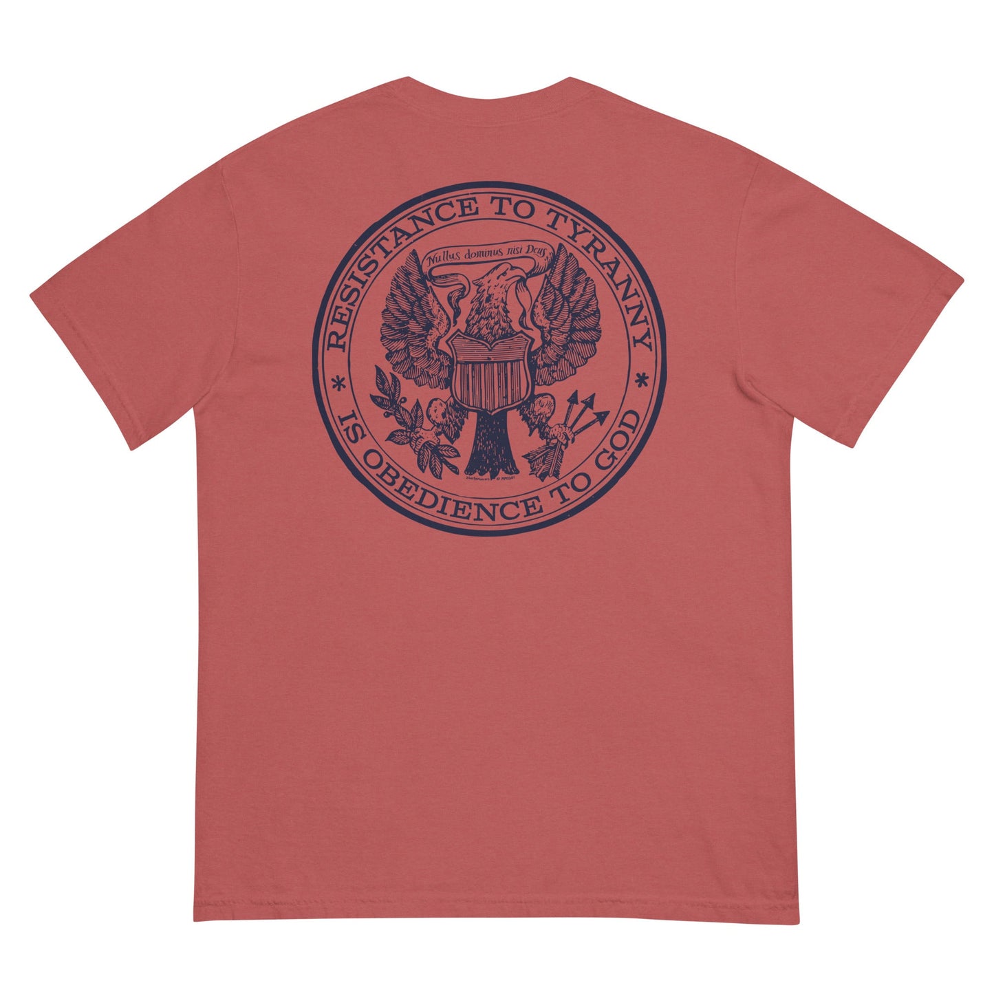 Resistance to Tyranny is Obedience to God Heavyweight T-shirt