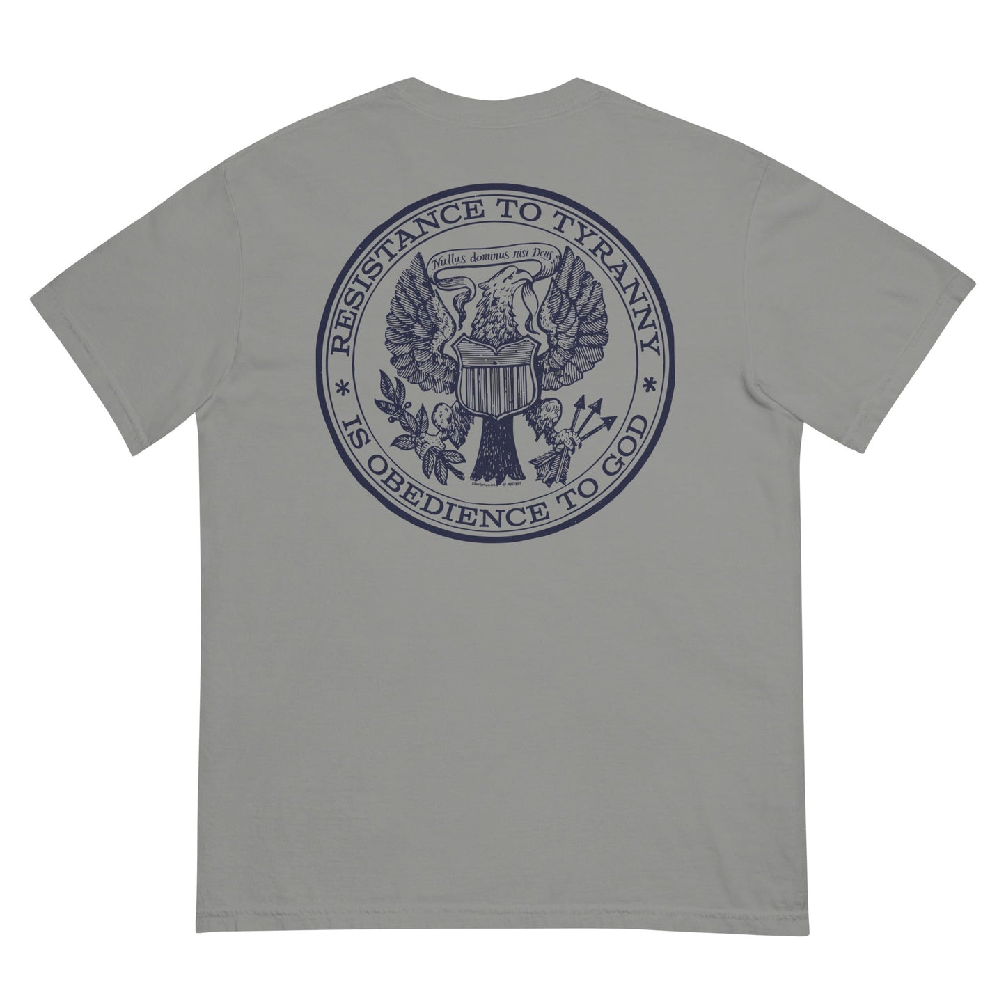 Resistance to Tyranny is Obedience to God Heavyweight T-shirt