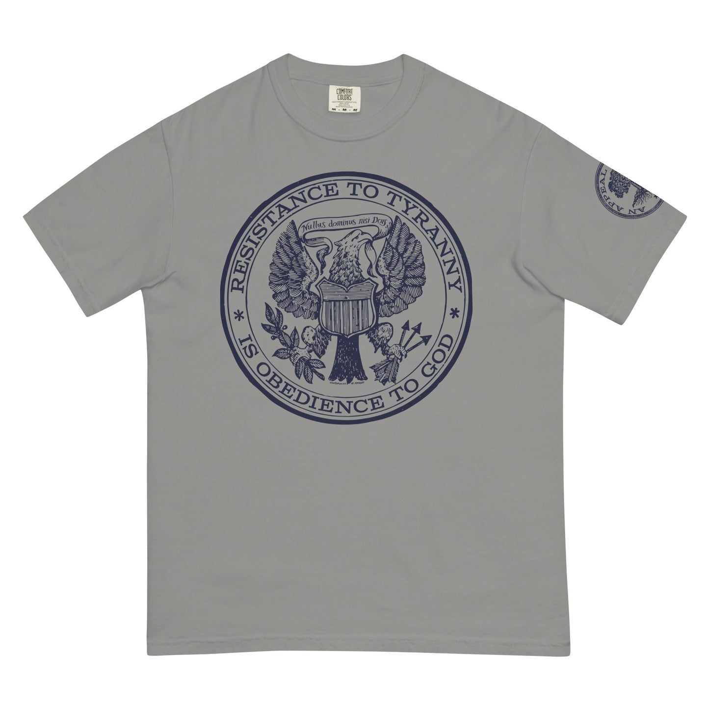 Resistance to Liberty Is Obedience To God Men’s Heavy Graphic Tee