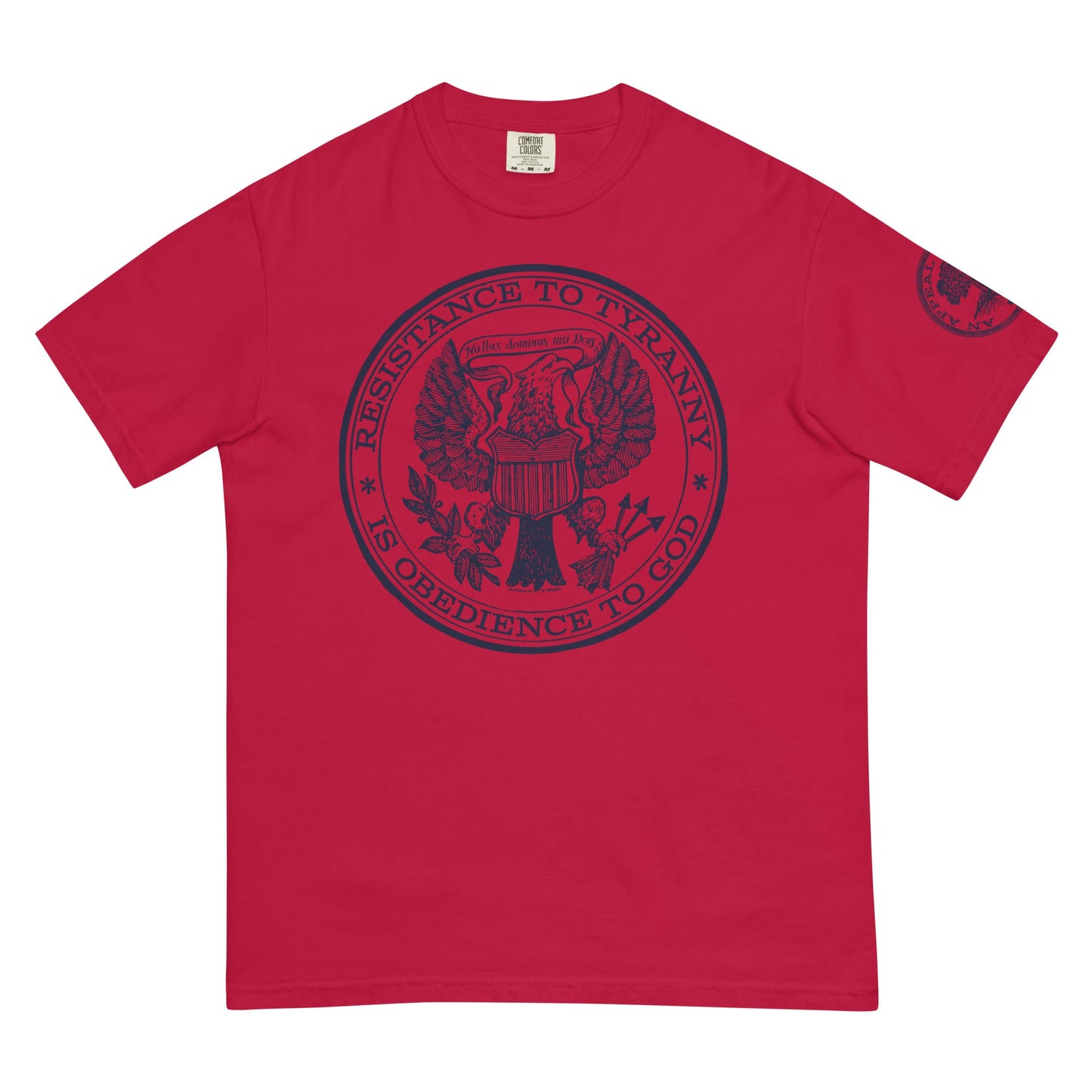Resistance to Liberty Is Obedience To God Men’s Heavy Graphic Tee
