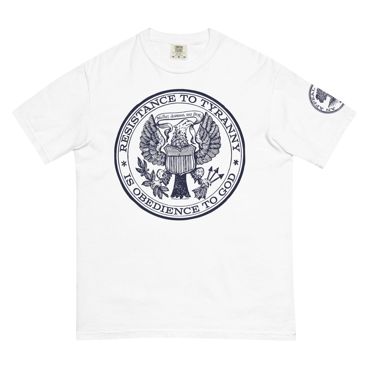 Resistance to Liberty Is Obedience To God Men’s Heavy Graphic Tee