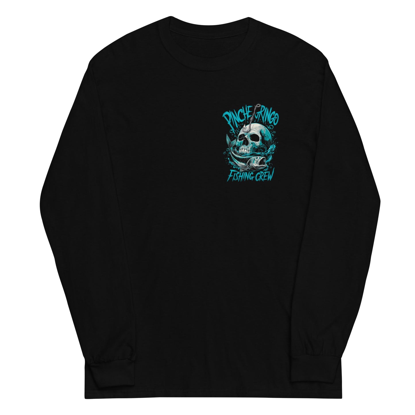 Pinche Gringo Hook & Skull Long Sleeve Shirt