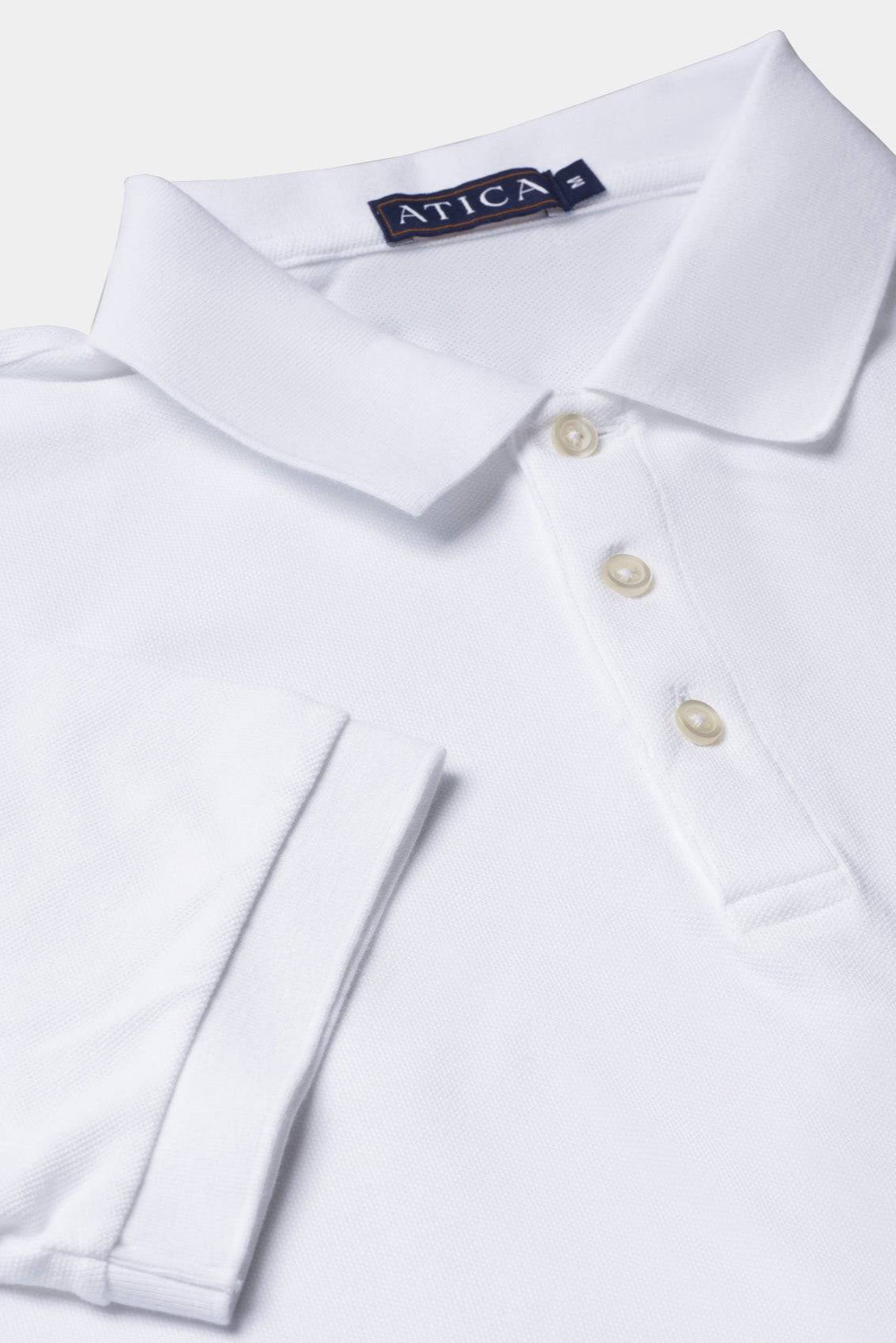 Performance Polo White Shirt