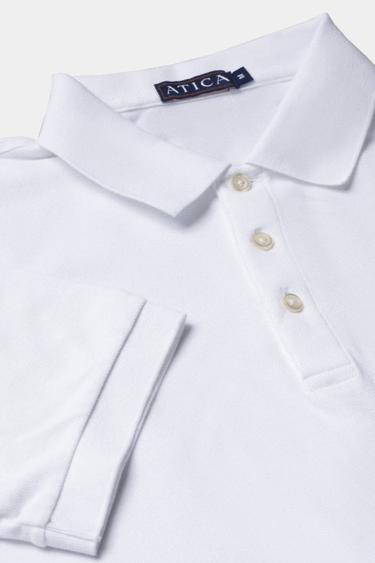 Performance Polo White Shirt