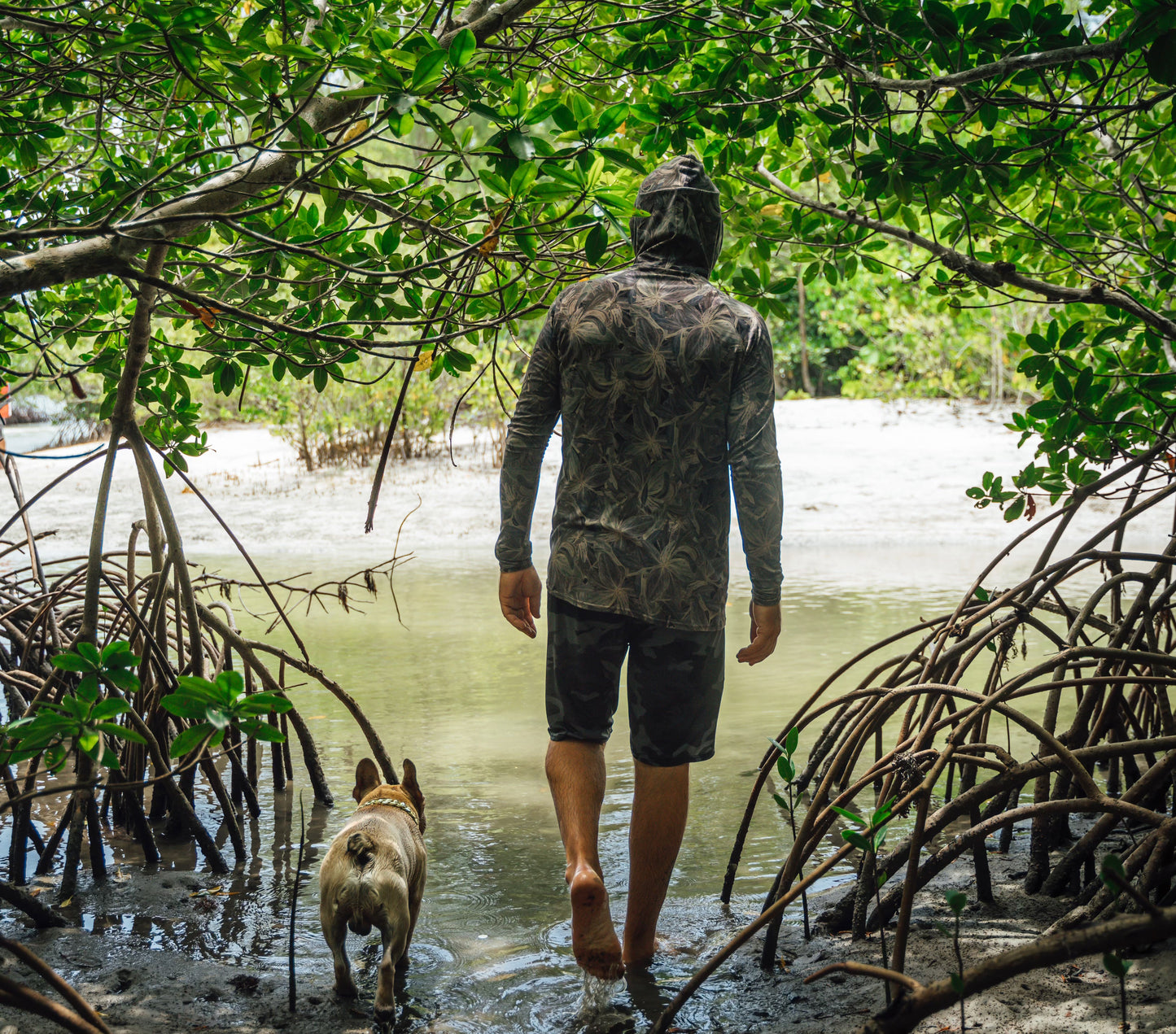 MEN'S SPORT TEC | MANGROVE CAMO | HOODED