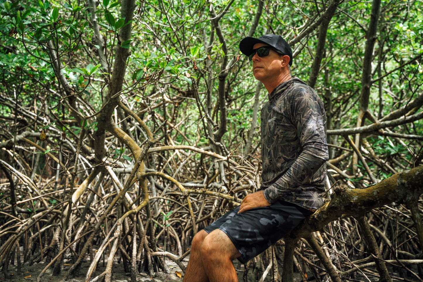 MEN'S SPORT TEC | MANGROVE CAMO | HOODED