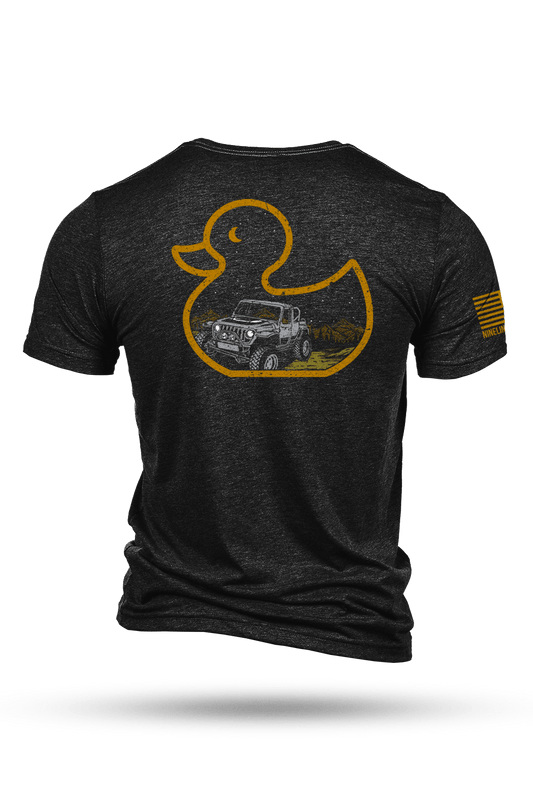 Men's Tri-Blend T-Shirt - Duck, Duck, Off-Road