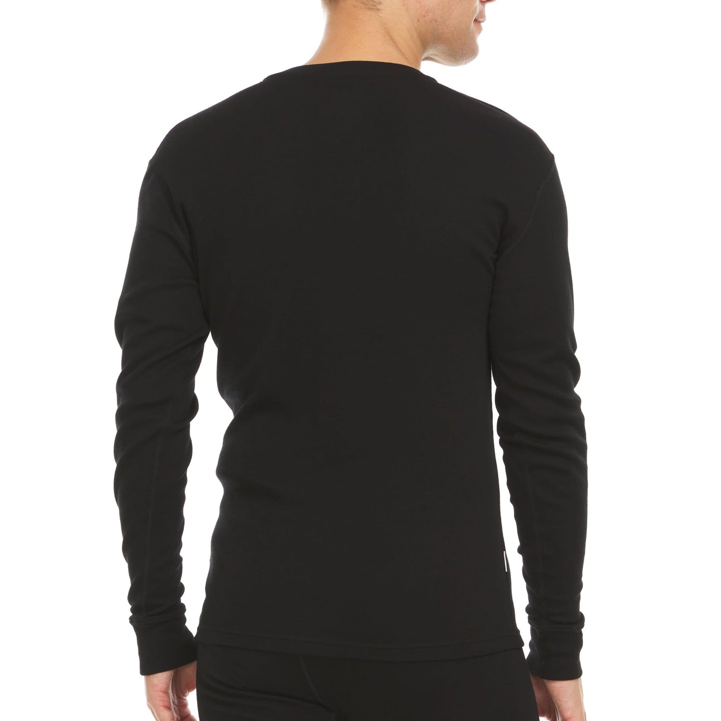 Men's 100% Merino Wool Henley - Midweight