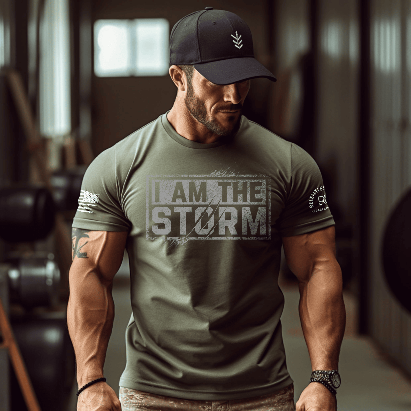 I Am The Storm® | 2 | Front | Premium Men's Tee
