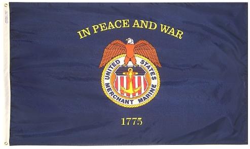 Merchant Marine Outdoor Flag | Made in USA