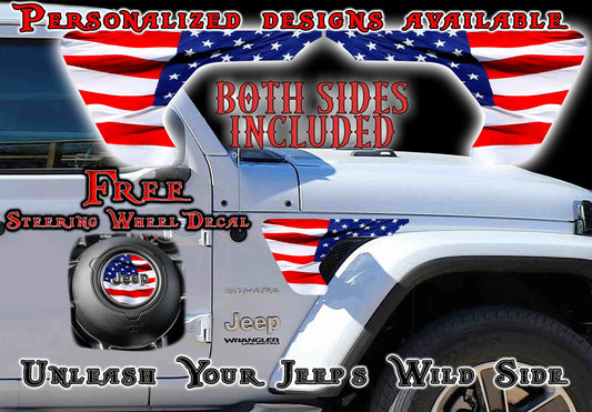 fender vent for the JL or JT 2018 or newer Merica