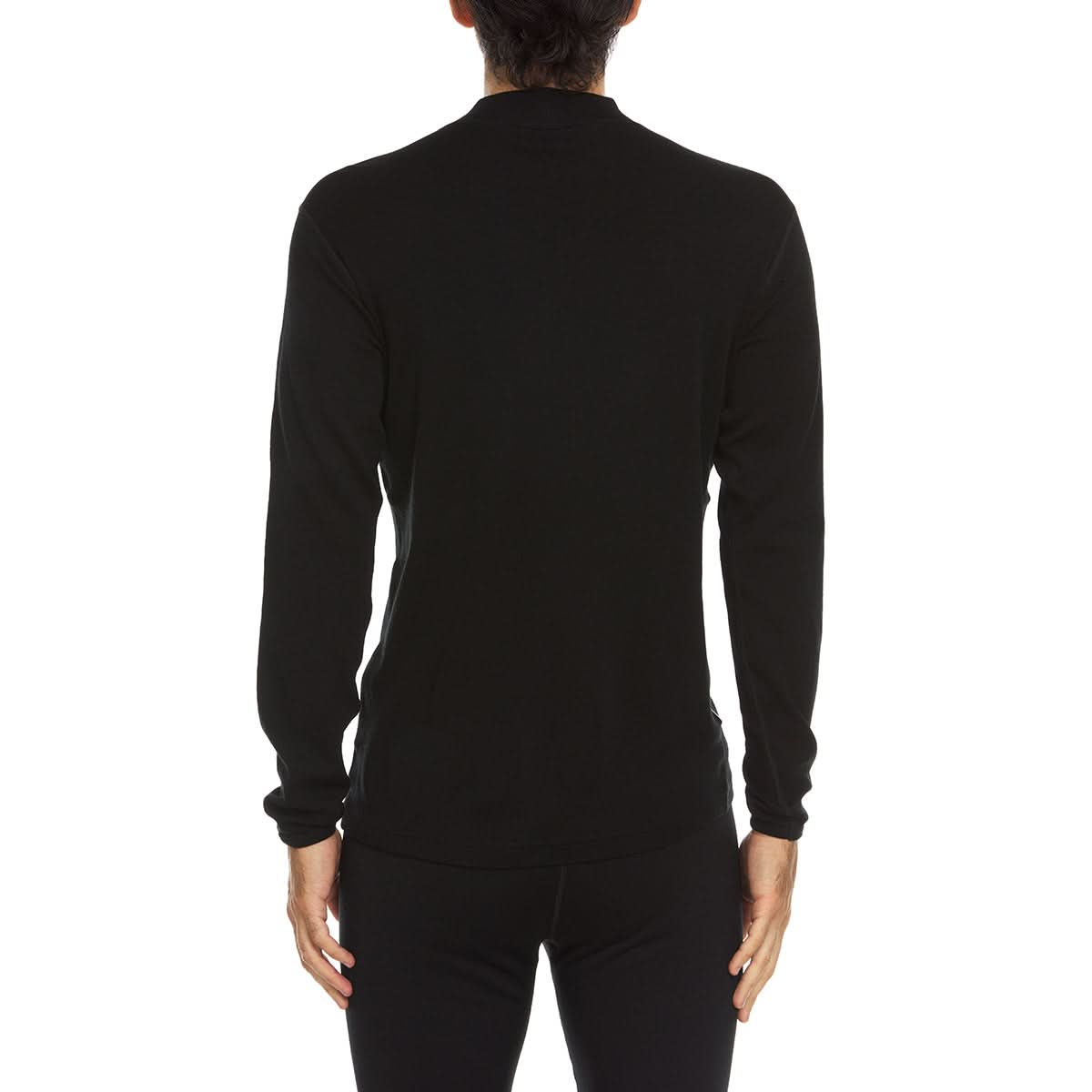 Midweight Wool Mock Neck - 100% Merino Wool