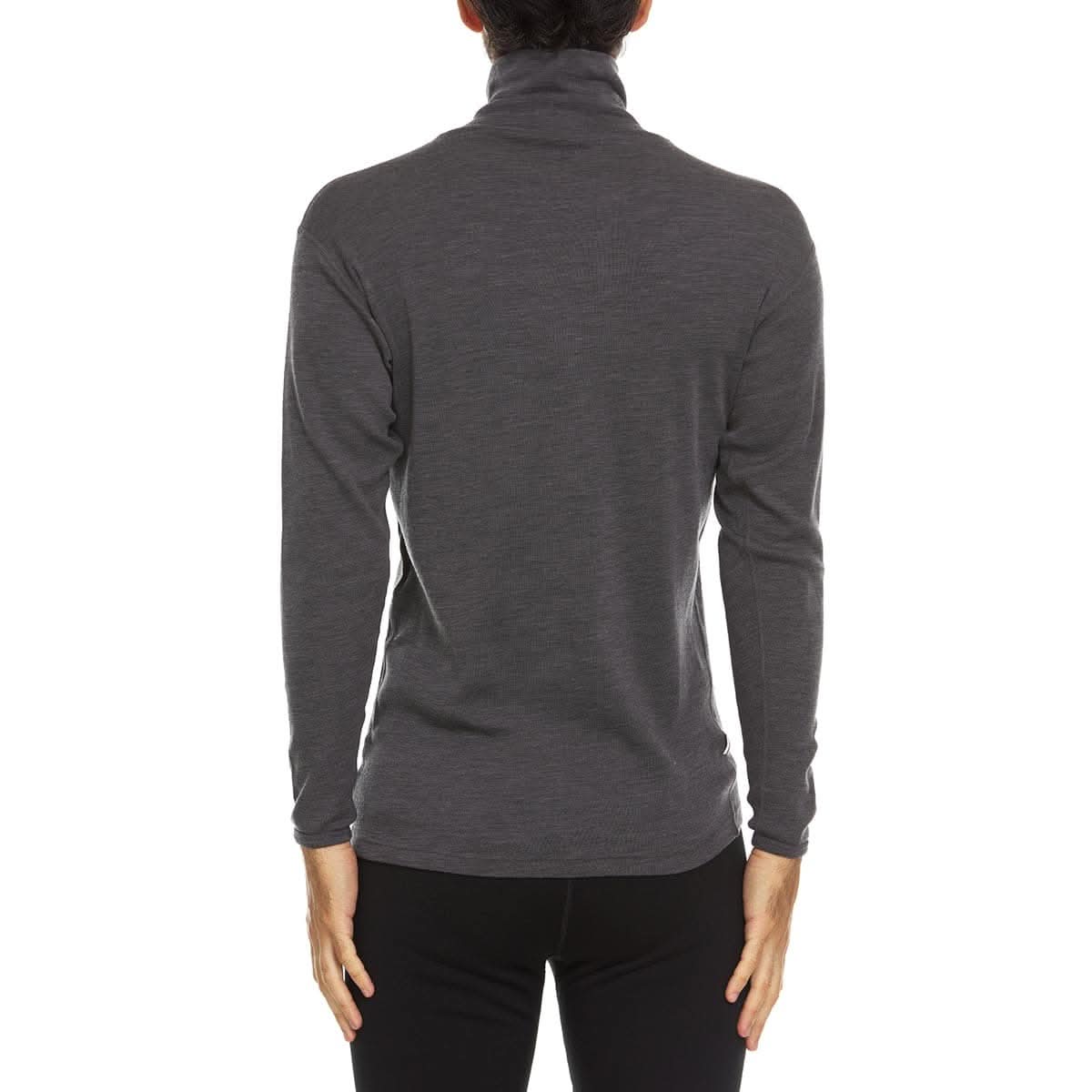Midweight Men's Wool Turtleneck - 100% Merino Wool
