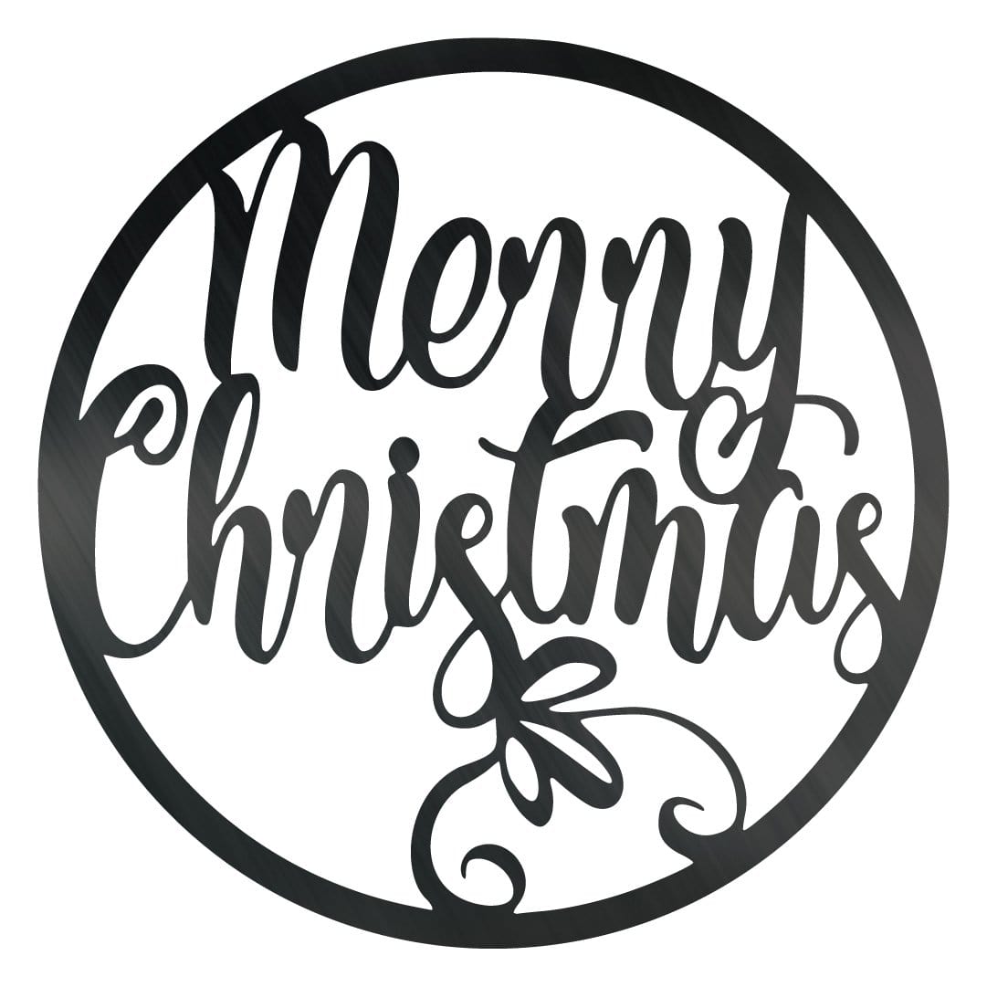 Cursive Merry Christmas