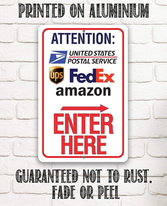 Postal Sign - Metal Sign