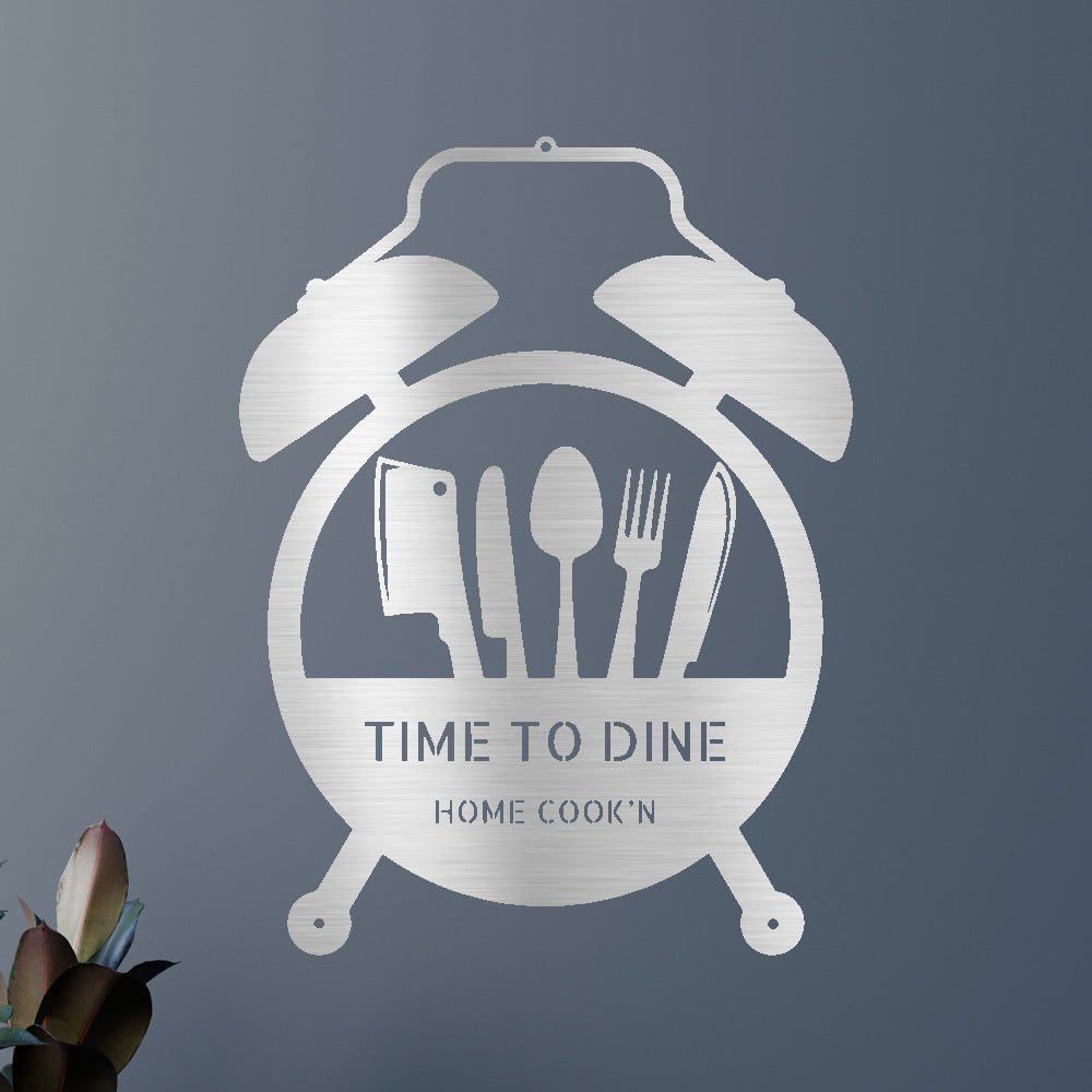 Food Time Personalized Gifts - Custom Metal Sign