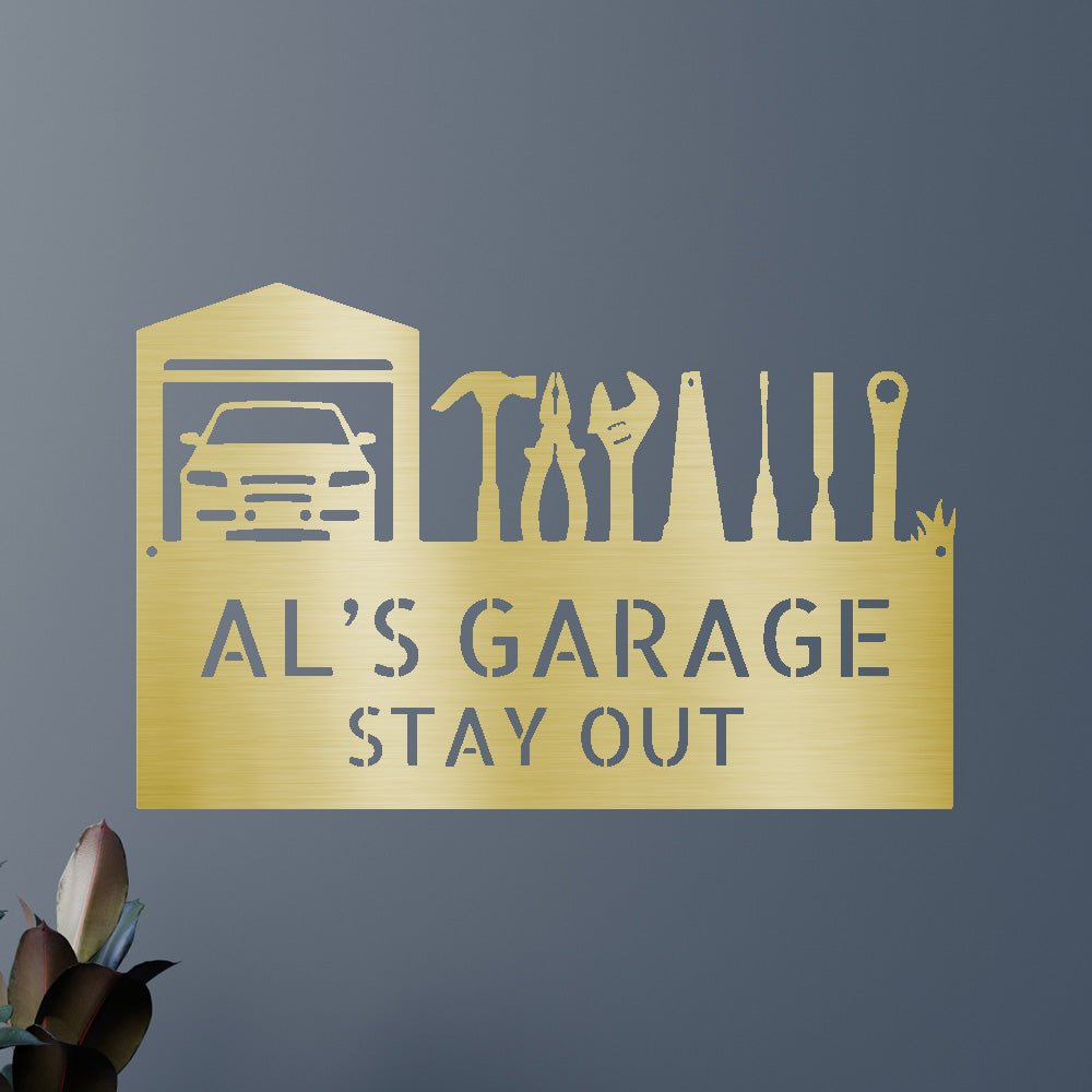 Handyman Shop Personalized Gifts - Custom Metal Sign