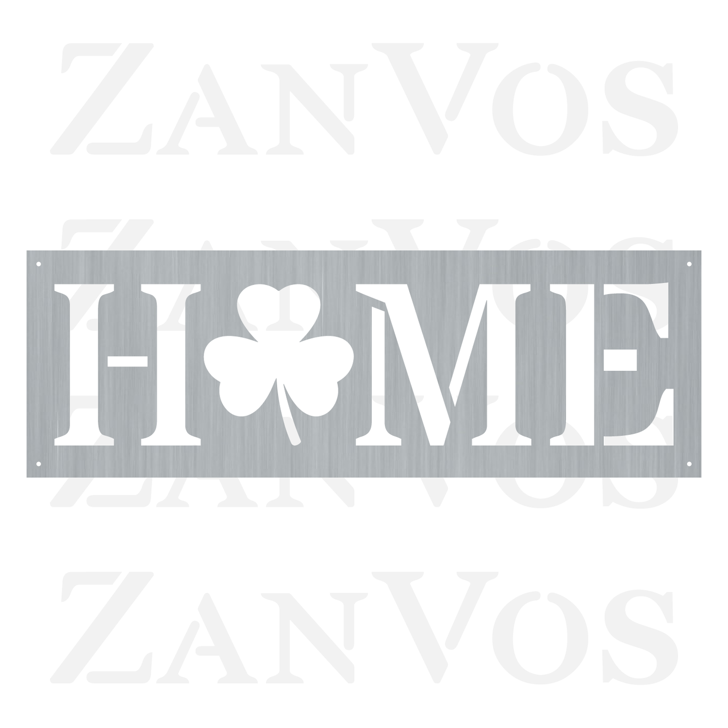 Home Shamrock Plaque