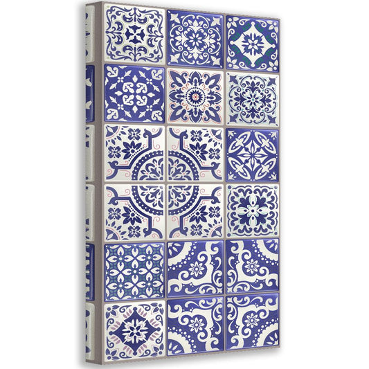 Mexican Tile Colorful - Canvas